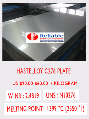 Hastelloy C276 sheet price